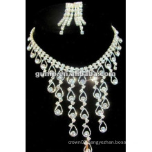 Rhinestones wedding Bridal jewelry set (GWJ12-070)